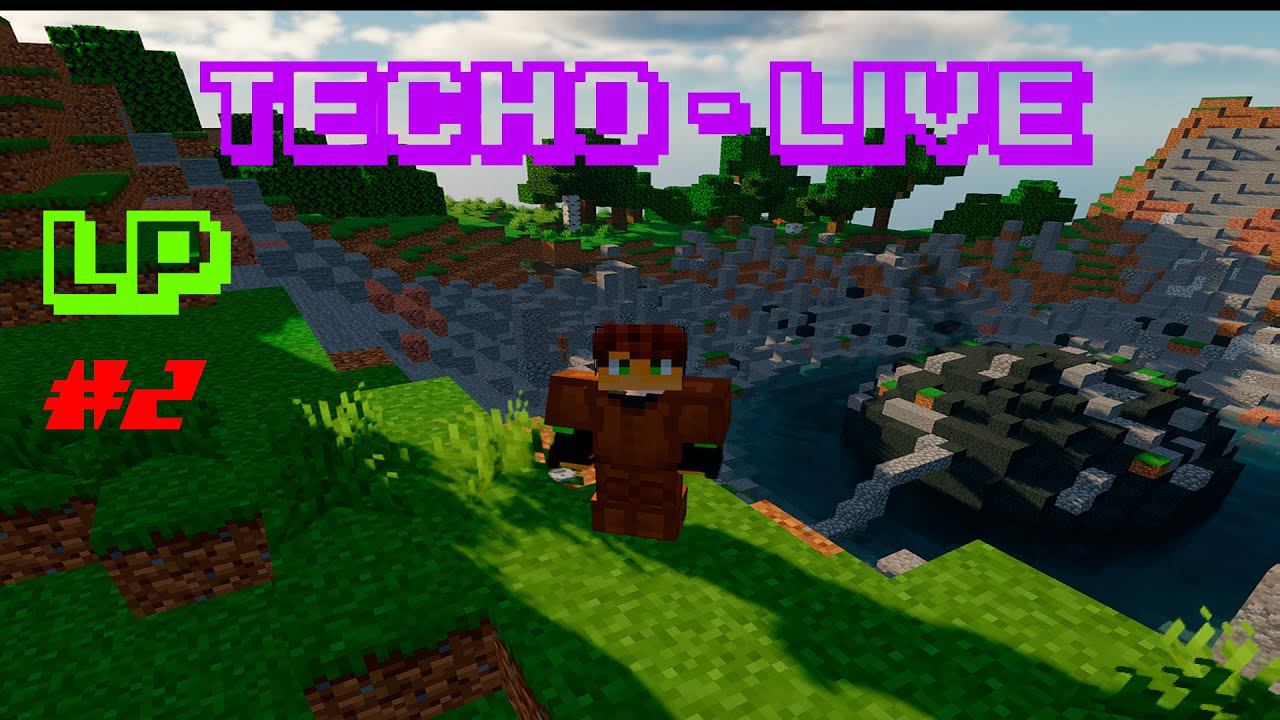 MINECRAFT TECHO-LIVE #2 НАШЛИ МЕТЕОРИТ! смотреть онлайн