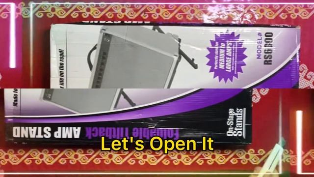 Foldable Tiltback Amp Stand Unboxing by Harry D'Crystal смотреть онлайн