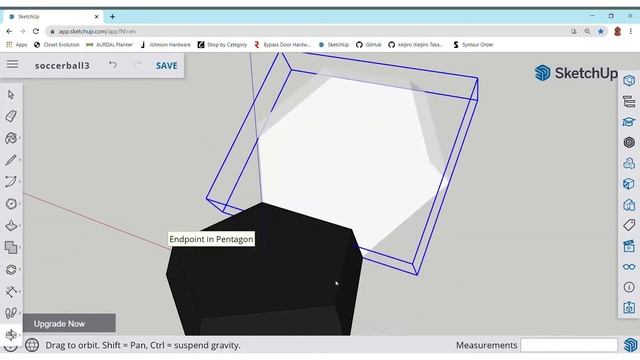 Modelling a soccer ball with Sketch Up смотреть онлайн