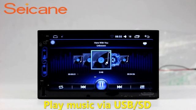 Android 6.0 Universal 2 Din Touch Screen Radio GPS Navigation Head Unit Support Digital TV смотреть онлайн