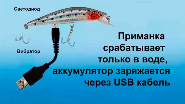 Электронная приманка TWITCHING LURE. смотреть онлайн