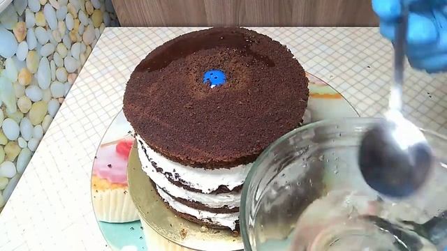 Как собрать и оформить торт КИНДЕР СЮРПТИЗ (3Д торт) смотреть онлайн