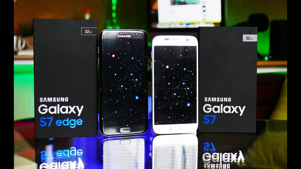 Samsung Galaxy S7 против S7 Edge