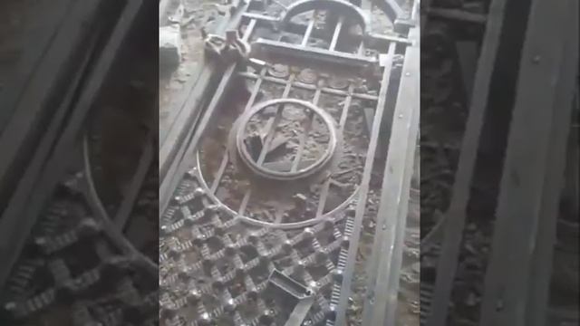 Процесс изготовления кованых ворот смотреть онлайн