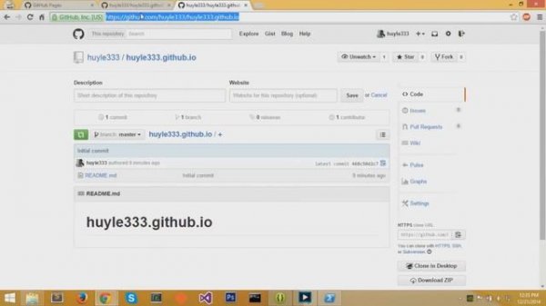 How to Setup Github Pages - Website on Github - Complete Beginner Tutorial