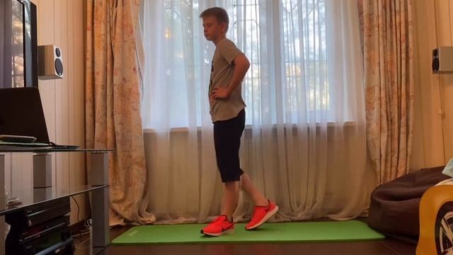 37-й день челленджа «365 дней спорта без остановок» Тренировка табата!!! смотреть онлайн