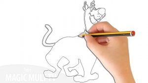 Как нарисовать Скуби Ду How To Draw And Paint Scooby Doo