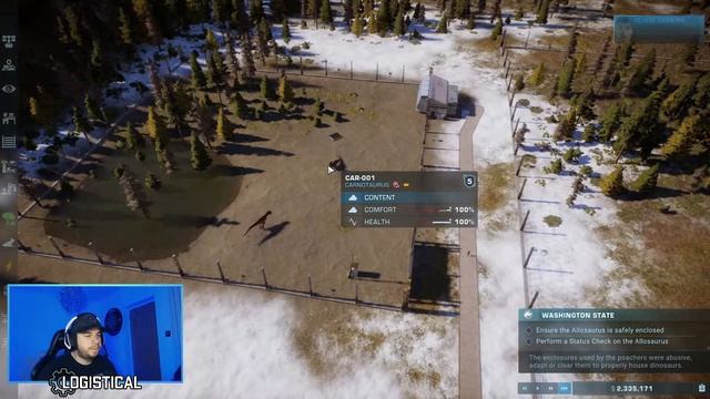 Jurassic World Evolution 2 Campaign Mode | Logistical LIVE смотреть онлайн