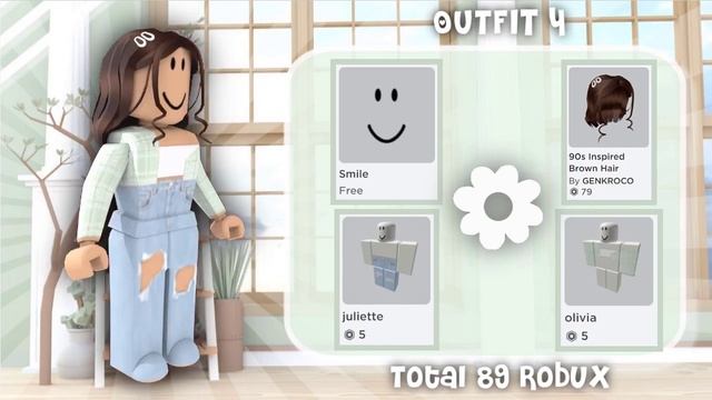 Aesthetic Roblox Outfits Under 100 Robux (Part 2) смотреть онлайн