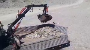 грейферный погрузчик валдай