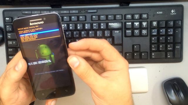 Lenovo S650 Hard Reset (сброс настроек телефона) смотреть онлайн