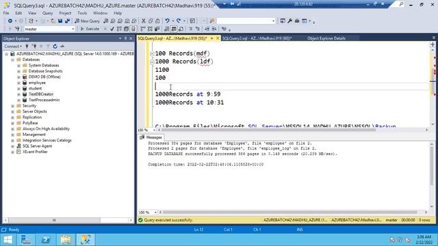 Sql DBA Batch 42 Class 56 Backups смотреть онлайн