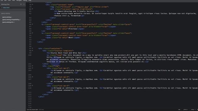 Bootstrap 4 Add columns and text with Bootstrap 4 and Brackets text Editor смотреть онлайн