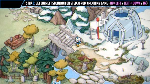 Cuphead Graveyard Puzzle Solution The Delicious Last Course DLC смотреть онлайн