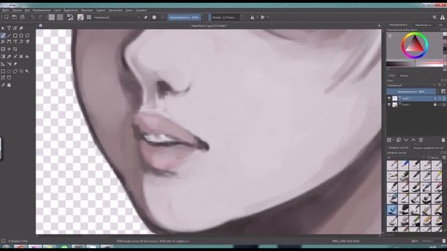 speedpaint (Paint Tool SAI 2, Krita) смотреть онлайн