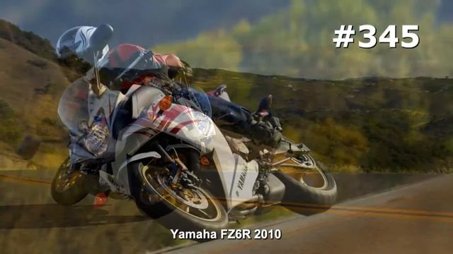#345. Классный мотоцикл Yamaha FZ6R 2010 смотреть онлайн