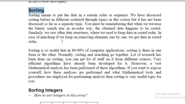virtual University CS301 Data Structure | Sorting | Lecture 43 смотреть онлайн