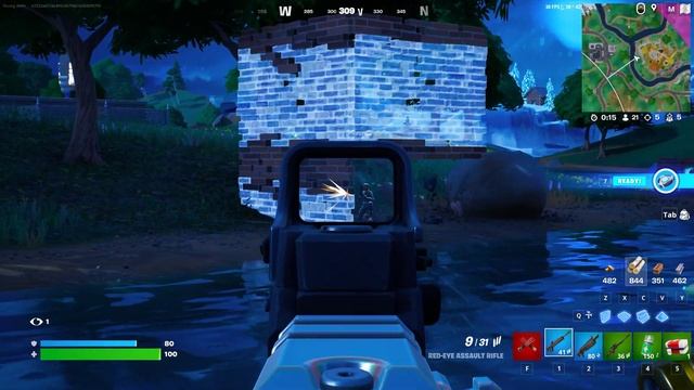 First fortnite solo game on GTX 970/AMD Ryzen 5 1500X смотреть онлайн