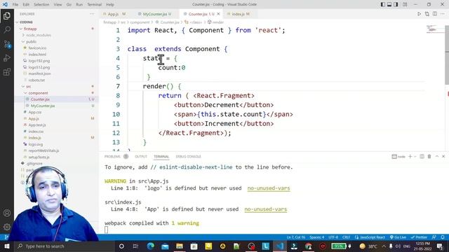 React Tutorial #11 React Class Component | React Functional vs Class Component | Dr Vipin Classes смотреть онлайн