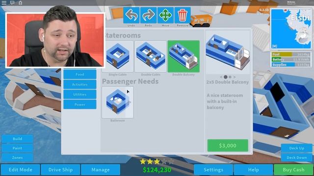 THE ICE ISLAND - Roblox Cruise Ship Tycoon #3 смотреть онлайн