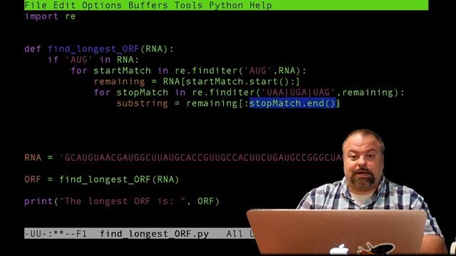 Finding the Longest Open Reading Frame (ORF) in an RNA Sequence смотреть онлайн