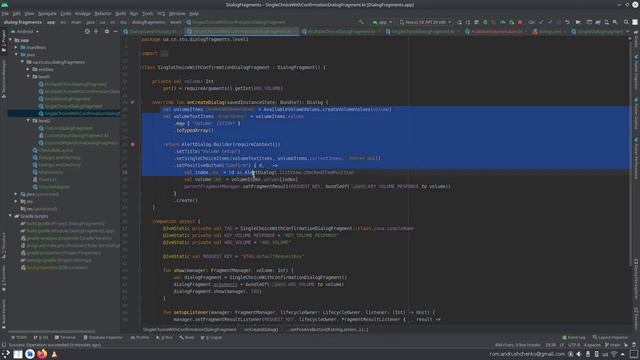15_Android - Использование DialogFragment для отображения диалогов смотреть онлайн