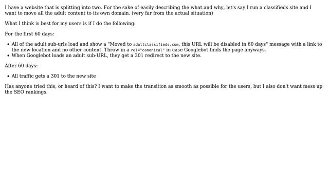 Webmasters: SEO penalty for 301 redirecting googlebot only? (2 Solutions!!) смотреть онлайн
