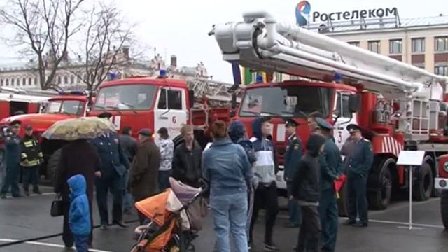 Выставка пожарной техники прошла в Вологде смотреть онлайн
