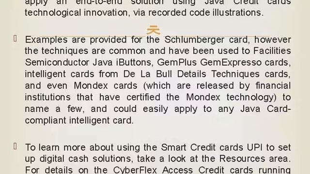 Java cards to deploy software components смотреть онлайн