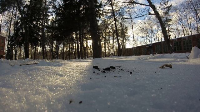 GoPro Be a Hero Красивые зимние кадры смотреть онлайн