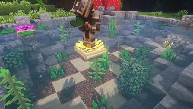 Minecraft: How to Build a Pond смотреть онлайн