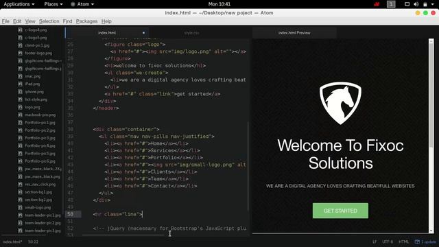 website development with bootstrap part 2 смотреть онлайн