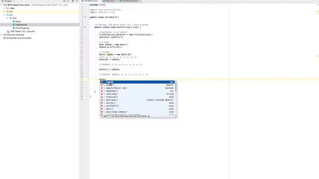 I Will Teach You Java [With IntelliJ IDEA] Lesson 3 - Arrays, do people still use them? смотреть онлайн