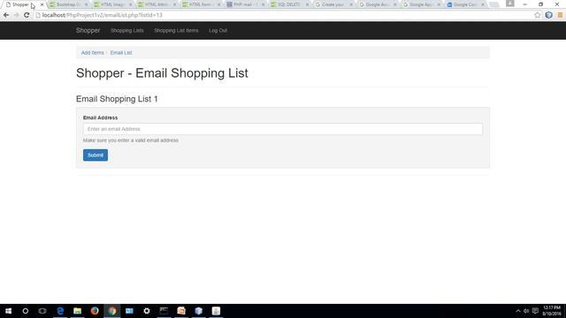 SHOPPER EMAIL SHOPPING LIST SETUP & UI WORK TUESDAY, NOV 15 смотреть онлайн