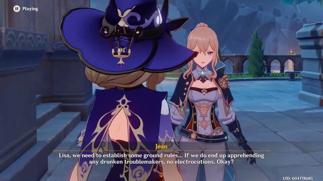 Lisa Gets Scolded by Jean - All Languages - Genshin Impact смотреть онлайн