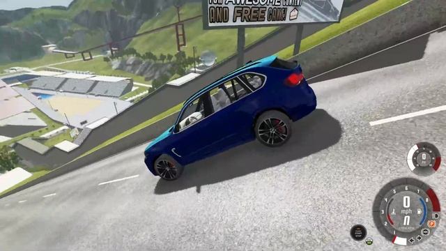 Car vs 100 gates with lock | BeamNG Drive | BimTestCrash смотреть онлайн