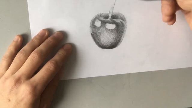 Как нарисовать вишню, черешню, sweet_cherry. смотреть онлайн