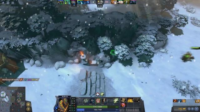 Гасим БОССОВ на фонтане!!! в Angel Arena Black Star Dota 2 Reborn. смотреть онлайн