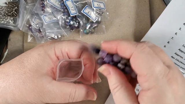 Unboxing February's Bargain Bead Box Kit Amethyst Elegance смотреть онлайн