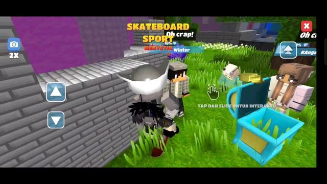 School Party Craft - Gameplay Walkthrough Part 173 - Skateboard (iOS, Android) смотреть онлайн