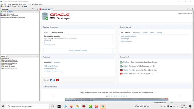 Oracle SQL Developer Kurulum ve Temel bilgiler. смотреть онлайн