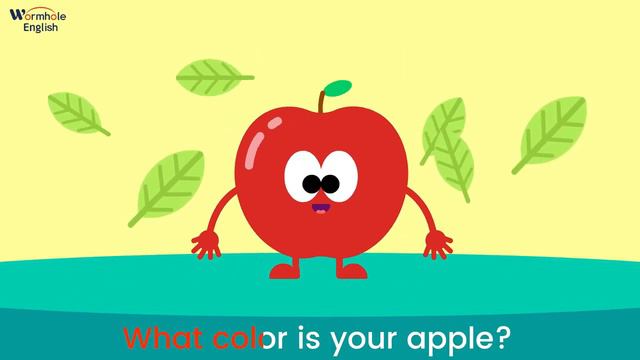 What Color Is Your Banana_ ♫ _ Easy Colors Song _ Wormhole English Music For Kids