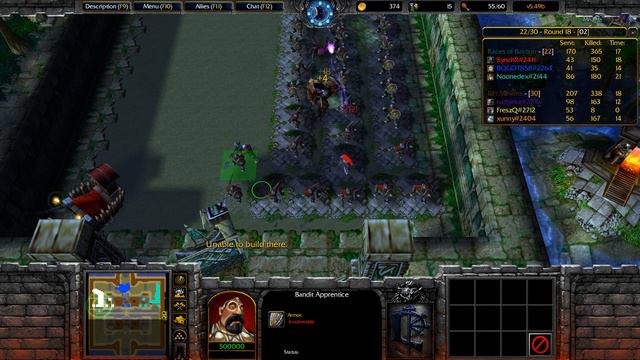 Warcraft III: TFT - (CUSTOM) 636 - TTW Tropical tower wars - Kisame a Fonecta v teamu смотреть онлайн
