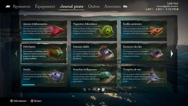 Tuto Sea of Thieves - La pêche, l'appel du chasseur et les Sea Posts (Bazars) 🎣 [FR/HD/PC] смотреть онлайн