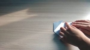 Оригами треугольник закладка для книг