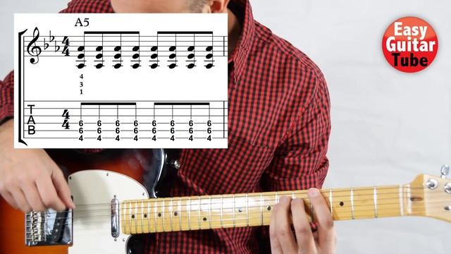 Sweet Dreams (Are Made of This) - Marilyn Manson (Easy Guitar tutorial with TABS) смотреть онлайн