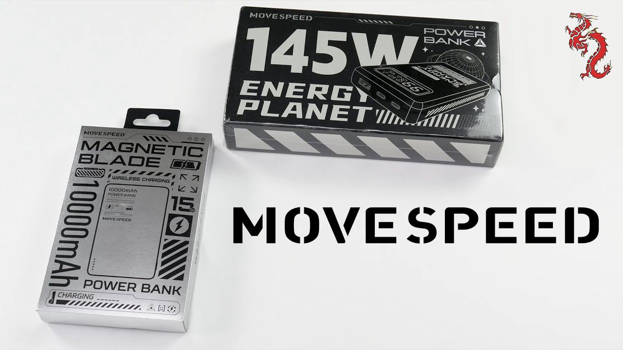 Интересные power банки от MOVESPEED для беспроводной и проводной зарядки смотреть онлайн