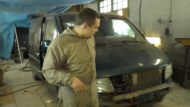 МЕРСЕДЕС ВИТО,результат ПОКРАСКИ смотреть онлайн