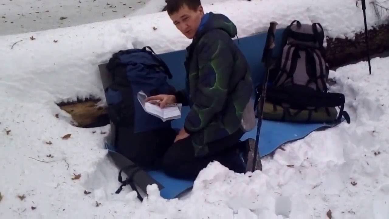 Плато Черногор 04-05.11.16 02 Привал смотреть онлайн