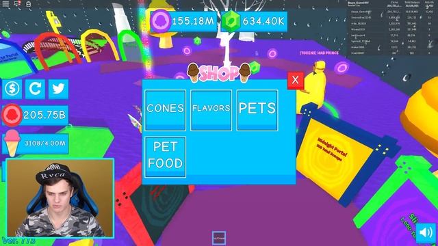 ШОК !!! НОВЫЙ ПИТОМЕЦ за 1.5 МИЛЛИАРДА ТОКЕНОВ !!! Roblox Симулятор Мороженого смотреть онлайн